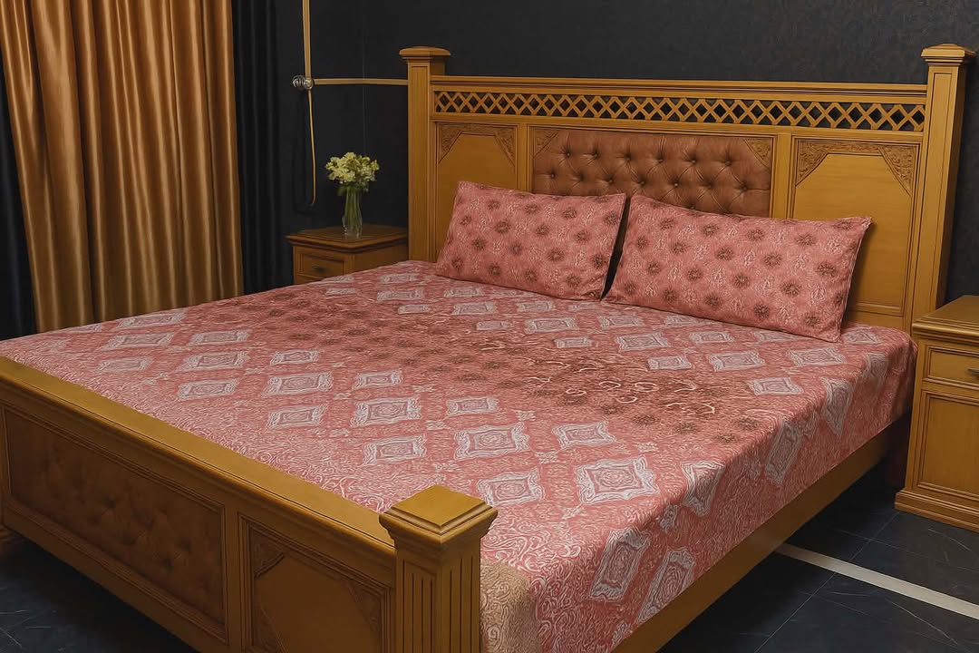 Multi Floral BedSheet Set - 3 PCS