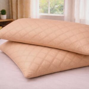 Peachy Beige Pillow Cover Set