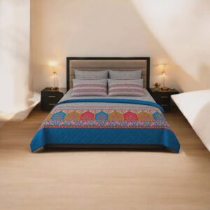 Multi Color Comforter Set - 6 Pieces